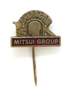 Japan Mitsui Group Space Revue Vintage Lapel Pin