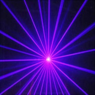 120mW Single Purple Blue Violet DJ Laser Light System