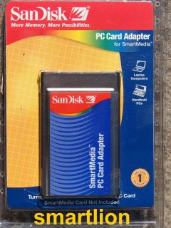 New SanDisk SmartMedia PC Laptop Notewbook Card Adapter Type II PCMCIA