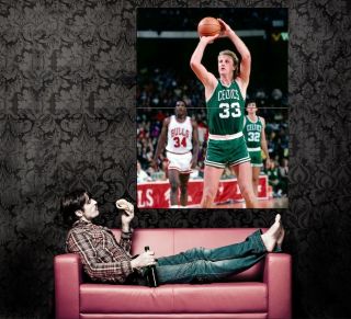 XD8582 Larry Bird Boston Celtics Legend NBA Basketball Huge Wall