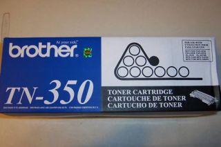 Genuine Brother TN 350 Laser Fax Toner Office Machine
