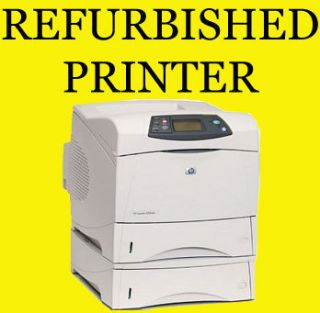 Refurbished HP LaserJet 4350DTN Printer 4350 50 Pgs 829160416519
