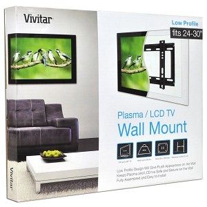Vivitar 24 30 LCD Monitor Flat Panel TV Wall Mount Bracket New
