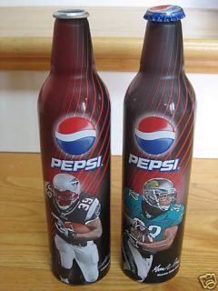 Lawrence Maroney Maurice Jones Drew NFL Pepsi Bottles