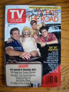 Dan Lauria Signed TV Guide The Wonder Years Autographed