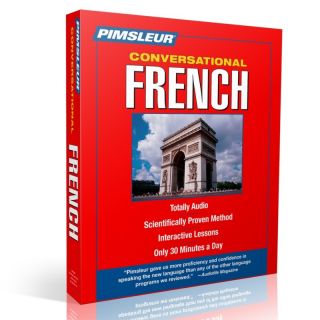 Learn to Speak French FAST with Pimsleur Conversational French   8 CDs