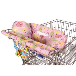 Leachco Prop R Shopper Body Fit Shopping Cart Cover Pink Forest