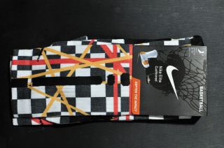 Nike Elite Socks Lebron James Taxi Edition Large sizes 8 12 KD Jordan