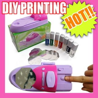 DIY Printing Nail Art Stamper Kit Printer Machine S050