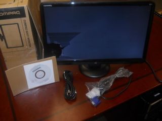 HP Compaq s 2021 20 LCD Monitor 5 MS Black as Is 884962869789