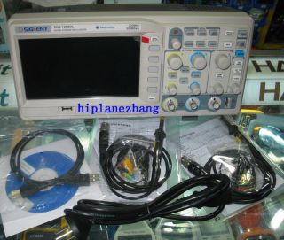 200MHz Oscilloscope 2Channels 500MSa s USB 7TFT LCD 100 240V SDS1202DL