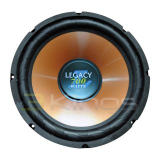 New Legacy LWFX107 600W 10 Car Audio Sub Subwoofer Woofer