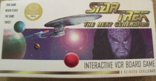 Edition Number #29810 Interactive VCR Board Game A Klingon Challenge