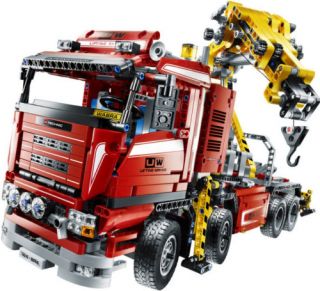 Lego Technic Motorized Crane Truck 8258 Set 1877pcs New