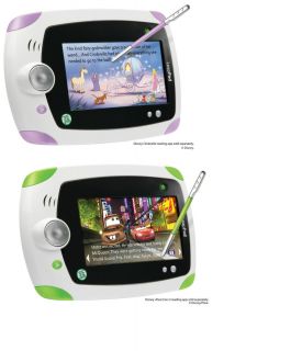 LeapPad Explorer LeapFrog 2GB Green Pink LOW COST LOT Of TWO USB Boy