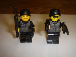 Custom Lego Military Soldier Minifig with BrickArms Weapons New Lot
