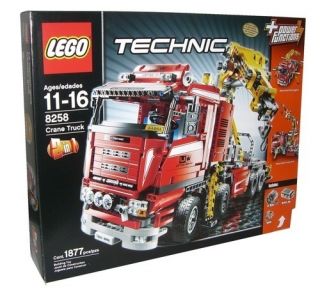 Lego Technic Crane Truck 8258 Set 1877 Piece 2 in 1 New