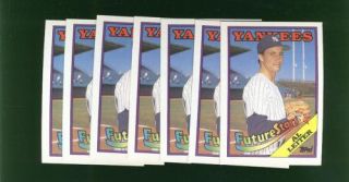 1988 Topps 18 Al Leiter RC Lot of 16 Mint B234