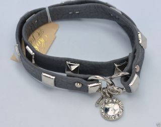 Kirks Folly Leather Wrap Bracelet