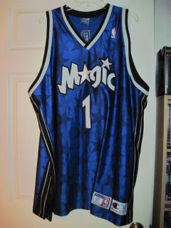 Champion Orlando Magic Authentic Tracy McGrady Basketball Game Jersey