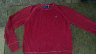 American Eagle Outfitters Mens Red Sweater Size L