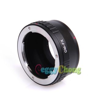Olympus OM Lens to Fujifilm Fuji FX x Mount x Pro1 Camera Adapter Ring