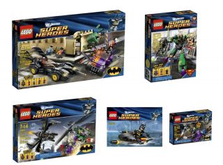 Lego Batman DC Comics 5 Sets New Sealed Batman Two Face Joker 6858
