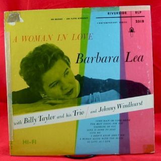 Barbara Lea Woman in Love 10 Riverside Mono DG Orig Female Vocal