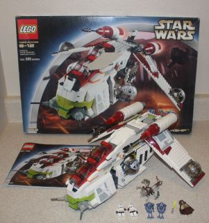 Lego Star Wars 7163 Republic Gunship with Box and Instructions