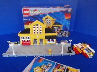 Lego Town 4554 Metro Train Station Incomplete