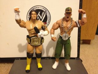 WWE cm Punk John Cena Action Figures Elite Belt Wrestlemania 28 Lot