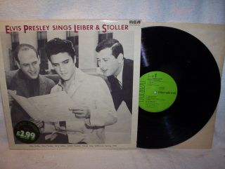 ELVIS PRESLEY SINGS LEIBER & AND STOLLER INTS 5031 RCA INTERNATIONAL