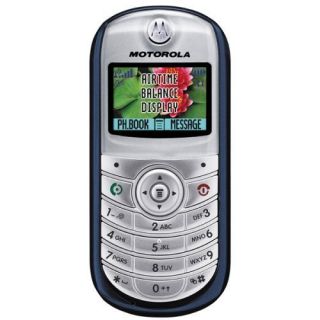Motorola C139 Tracfone Black Silver Cellular Phone Perfect Mint