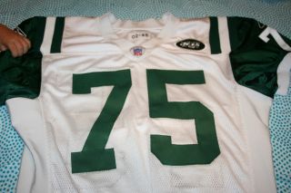 New York Jets Game Cut Jersey 2004 Klein 75