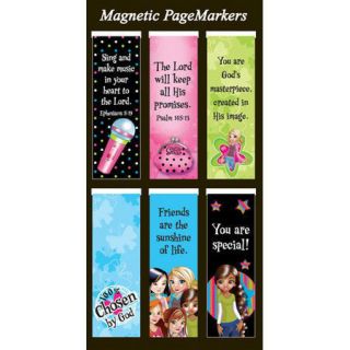 Set of 6 Little Miss Grace Bookmarks SM Magnetic Bookmark
