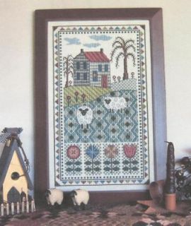 Willow Hill Farm Counted Cross Stitch Pattern Linda Myers Designs