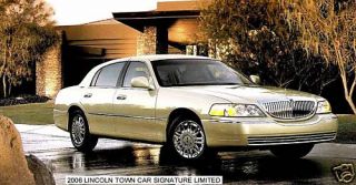 2006 Lincoln Town Car Signature Limited Magnet