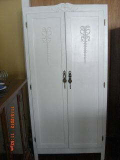 Closet Armoire Cabinet or Wardrobe Linen Press Food Storage