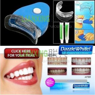 White Light Home Teeth Whitening System Kit Dental Treatment Tooth