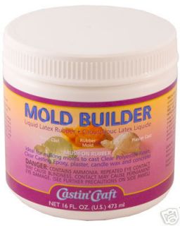 Mold Builder Castin Craft Liquid Rubber Latex 16 Oz