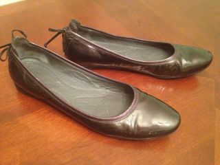 Donald J Pliner Arlene Gray Patton Ballet Flats Shoes 9 M