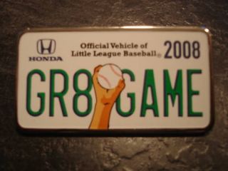2008 Honda Little League World Series Pin