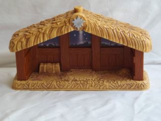 Fisher Price Little People Nativity Barn Stable Star for Christmas