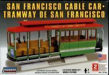 Lindberg San Francisco Cable Car Model Kit 1 25 New SEALED