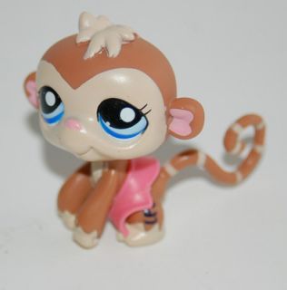 Littlest Pet Shop LPS Brown Monkey