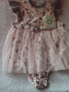 Little Me Infant Girl Outfit Size 9months Pink New