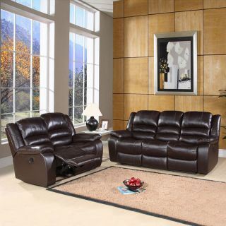 Loveseat Couches Ashlyn Italian Leather Living Room Furniture