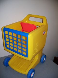 LITTLE TIKES TYKES SHOPPING CART CHILD TODDLER PUSH TOY PRETEND