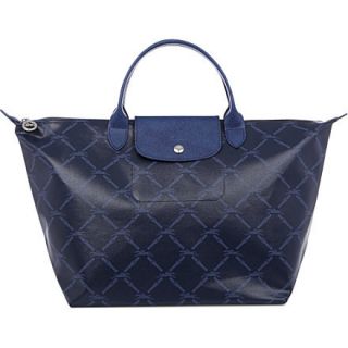 New LM Metal Navy Longchamp Handbag Spring Summer 2013 Collection