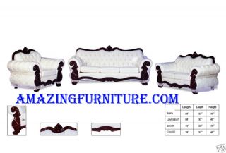New French Provincial Living Room Set Furniture